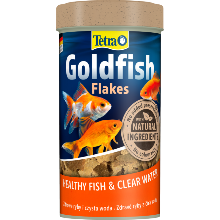 Корм Tetra Goldfish Flakes для золотих рибок, пластівці, 250 мл