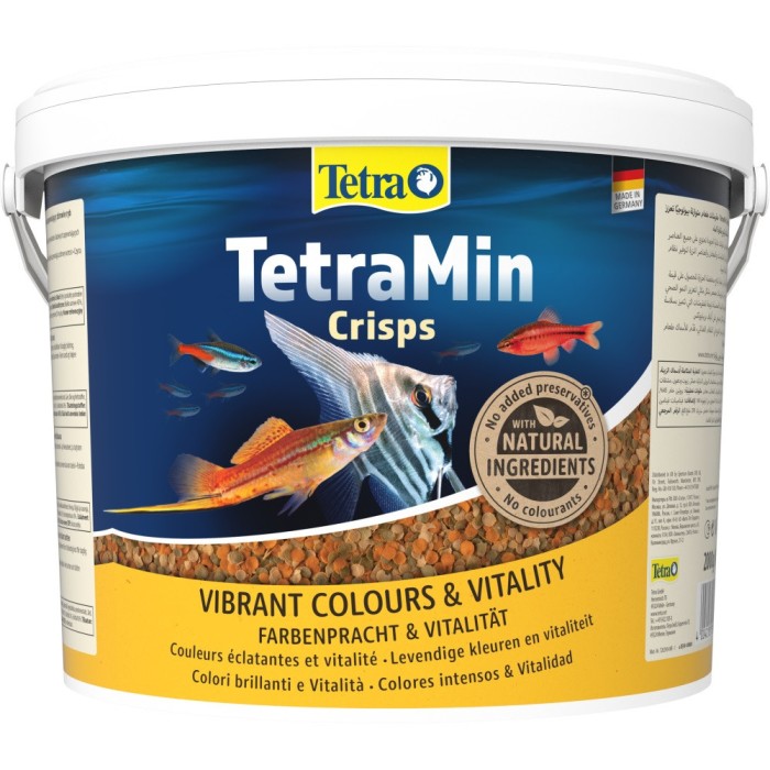 Корм Tetra Min Crisps для акваріумних рибок, чіпси, 2 кг/ 10 л