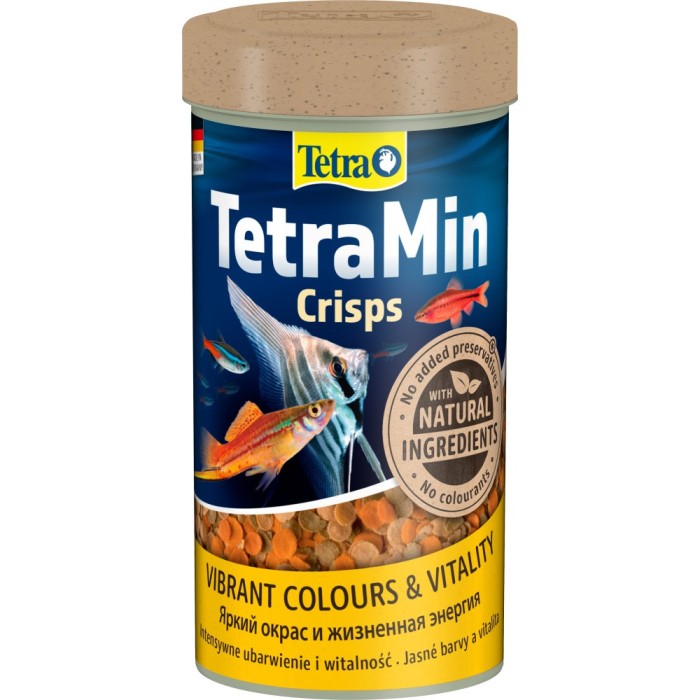 Корм Tetra Min Crisps для акваріумних рибок, чіпси, 55 г / 250 мл