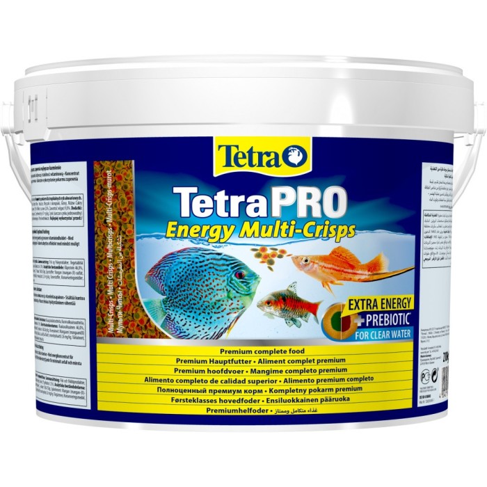 Корм Tetra Pro Energy Multi-Crisps для аквариумных рыб, чипсы, 10 л/2,1 кг