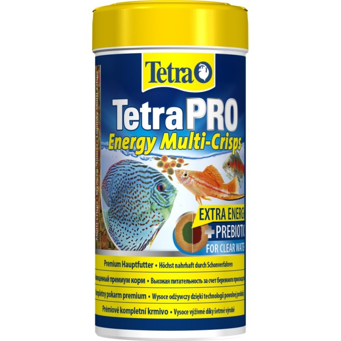 Корм Tetra Pro Energy Multi-Crisps для аквариумных рыб, чипсы, 55 г/250 мл