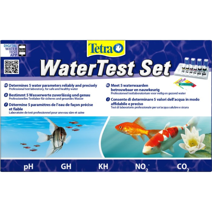  Тест Tetra Water Test Set (міні лабораторія), для швидкої перевірки необхідних параметрів води