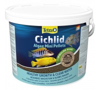 Корм Tetra Cichlid Algae Mini для аквариумных цихлид, гранулы, 10 л/3,..