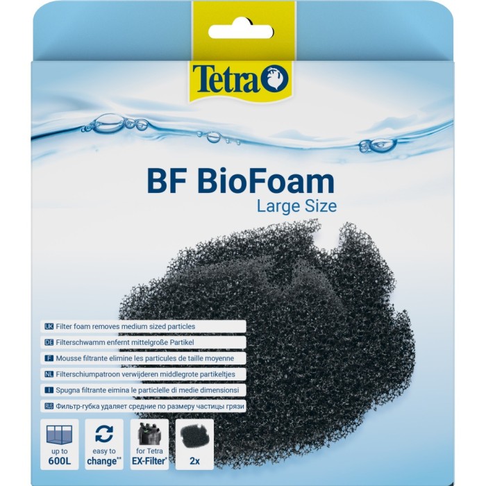 Вкладыш Tetra BioFoam для наружного фильтра EX 1200/1200 Plus, губка, 2 шт
