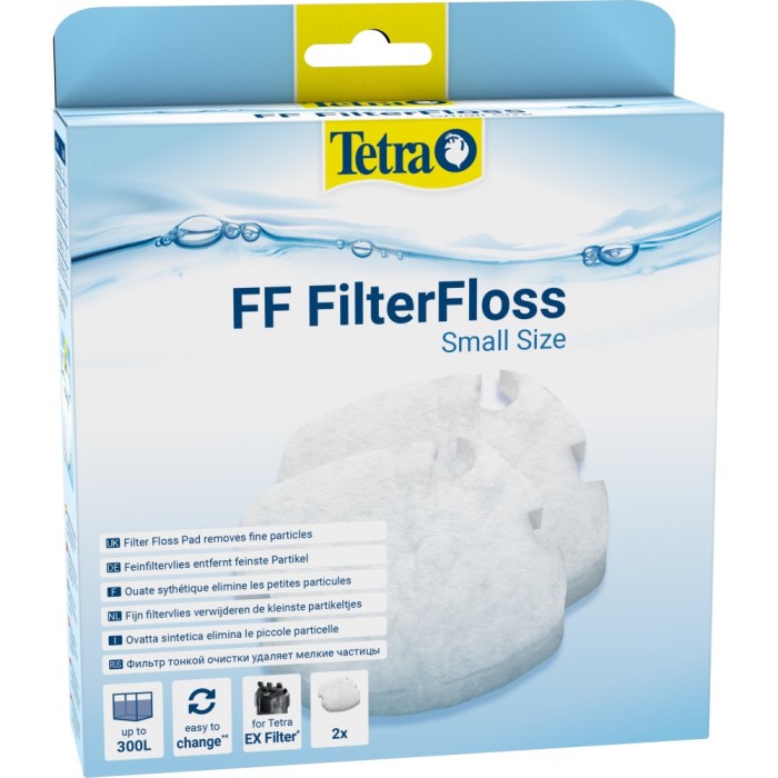 Вкладыш Tetra Filter Floss для наружного фильтра EX 600/1000, волокнистый, 2 шт