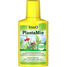 Удобрение Tetra PlantaMin для зеленых аквариумных растений с железом, 100 мл на 400 л