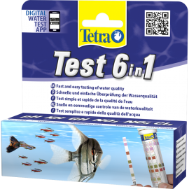 Tetra Test  6 in1 тест воды 25шт..