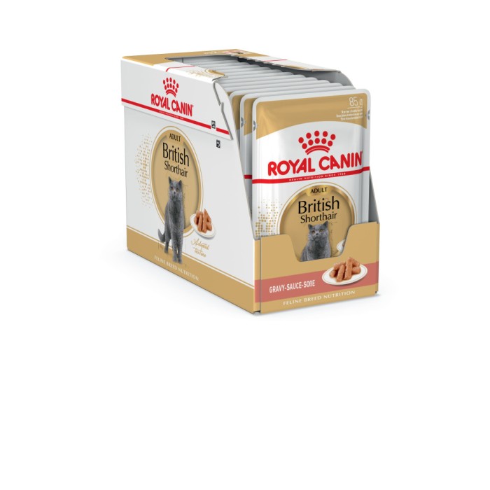 Вологий корм Royal Canin BRITISH SHORTHAIR ADULT - 0,085кг*12шт