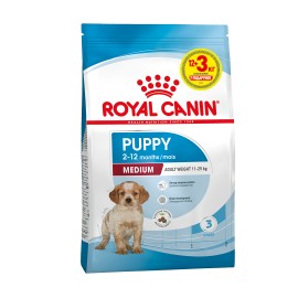 Корм для щенков ROYAL CANIN MEDIUM PUPPY 12 кг + 3 кг..