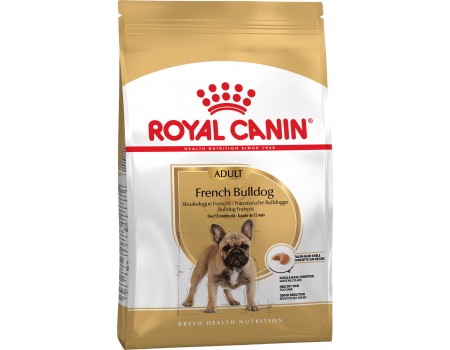 Royal Canin French Bulldog Adult для собак породы французский бульдог в возрасте от 12 месяцев 1,5 кг