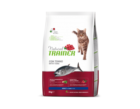 Trainer (Трейнер) Natural Super Premium Adult with Tuna - корм для кошек с тунцом  3кг