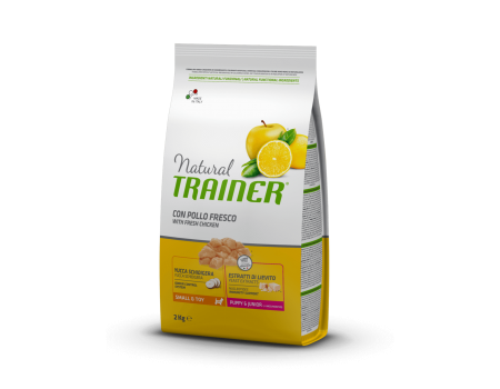Trainer (Трейнер) Natural Super Premium Puppy&Junior Mini - корм для щенков мелких пород с курицей и индейкой 2кг
