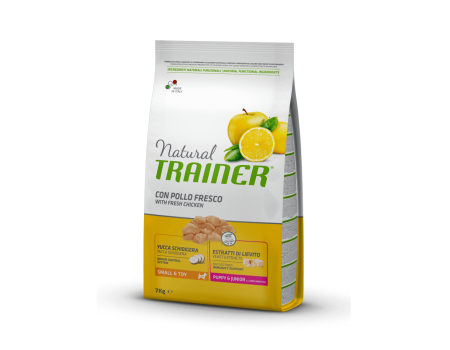 Trainer (Трейнер) Natural Super Premium Puppy&Junior Mini - корм для цуценят дрібних порід з куркою та індичкою 7кг