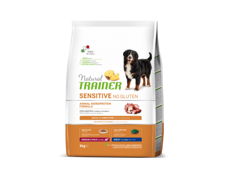 Trainer Natural Dog Sensitive Adult Medium&Maxi With Duck - сухой корм Трейнер для взрослых собак средних и крупных пород с уткой 3 кг