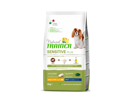 Trainer Natural Dog Sensitive Plus Adult Mini With Horse - сухой корм Трейнер для взрослых собак мелких пород с кониной, рисом и маслом 2 кг