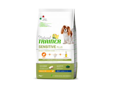 Trainer Natural Dog Sensitive Plus Adult Mini With Rabbit - сухой корм для взрослых собак мелких пород с кроликом 7 кг