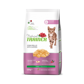 Trainer (Трейнер) Natural YOUNG CAT With Fresh Chicken - Сухий корм дл..