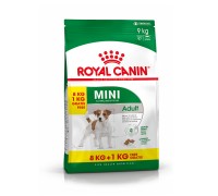 Корм для взрослых собак ROYAL CANIN MINI ADULT 8.0 кг+ 1 кг в подарок..