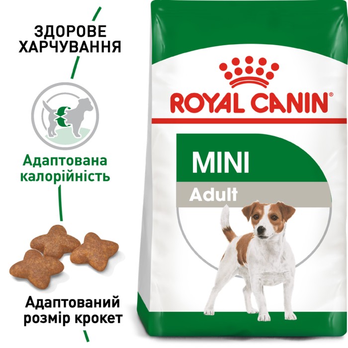 Корм для дорослих собак ROYAL CANIN MINI ADULT 4.0 кг
