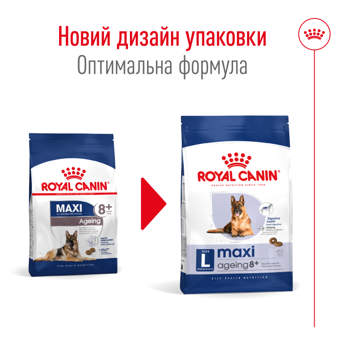 Корм для зрілих собак ROYAL CANIN MAXI AGEING 8+ 15.0 кг