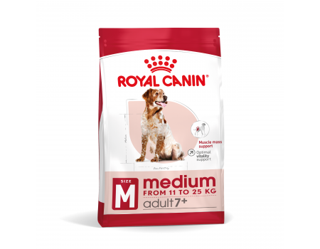 Корм для взрослых собак ROYAL CANIN MEDIUM ADULT 7+ 4.0 кг