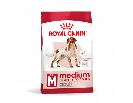 Корм для взрослых собак ROYAL CANIN MEDIUM ADULT 4.0 кг