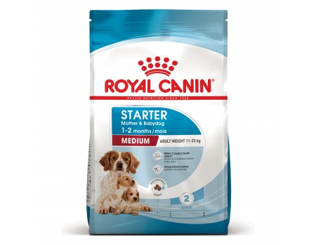 Корм для новорожденных собак ROYAL CANIN MEDIUM STARTER 1.0 кг
