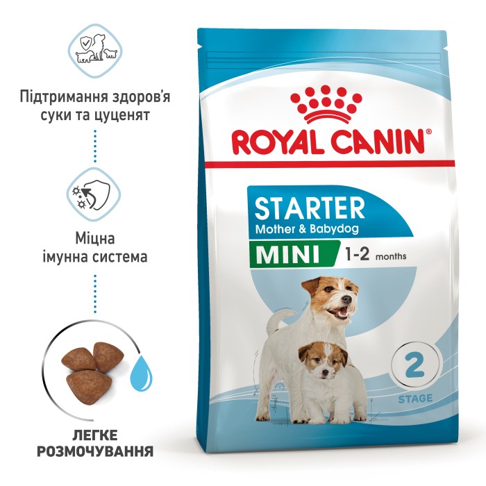 Корм для новонароджених собак ROYAL CANIN MINI STARTER 1 кг
