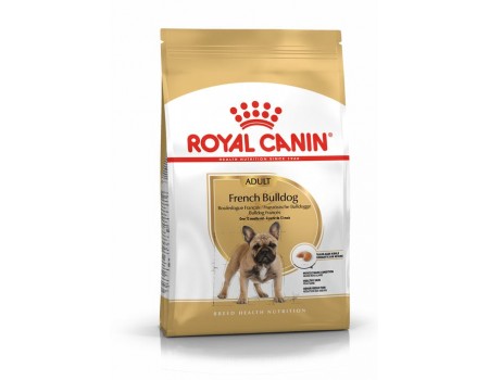 Royal Canin French Bulldog Adult для собак породы французский бульдог в возрасте от 12 месяцев 3 кг