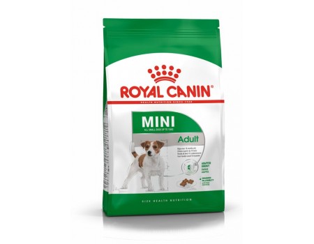 Royal Canin Mini Adult для собак мелких размеров с 10 месяцев до 8 лет, 8 кг + 1 кг в подарок