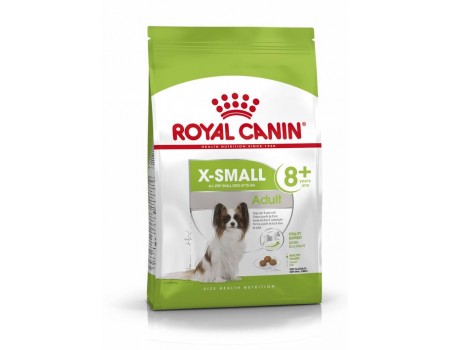 Royal Canin Xsmall Adult 8+ для собак миниатюрных размеров от 8 до 12 лет, 0,5 кг