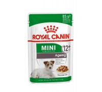 Влажный корм для взрослых собак ROYAL CANIN MINI AGEING 12+ кусочки в ..