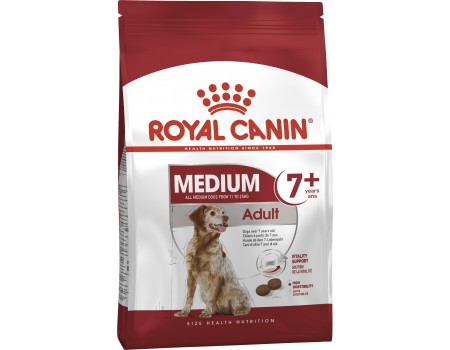 Корм для дорослих собак ROYAL CANIN MEDIUM ADULT 7+ 4.0 кг