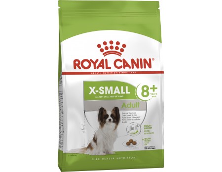 Корм для дорослих собак ROYAL CANIN XSMALL ADULT 8+ 3 кг