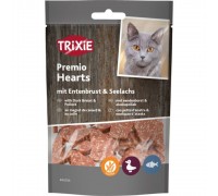 Сердечки для котов TRIXIE - Premio, утка и сайда, 50 г*..