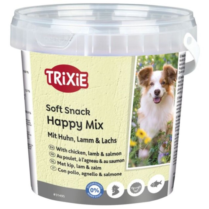 Микс снеков "Happy Mix" ягнёнок лосось курица , 500 г