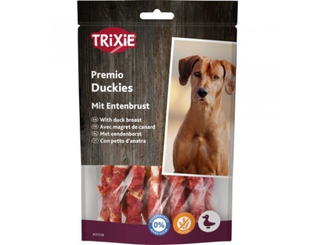 Лакомство для собак TRIXIE - Duckies, утка, 100 гр