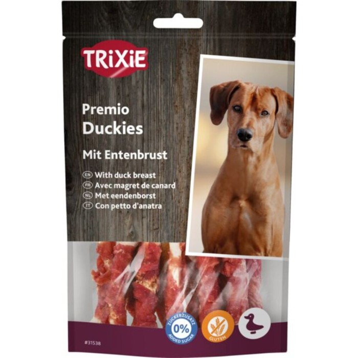 Лакомство для собак TRIXIE - Duckies, утка, 100 гр