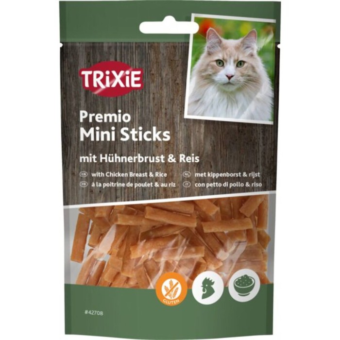 Палички для котів TRIXIE - Premio, курка з рисом, 50 г