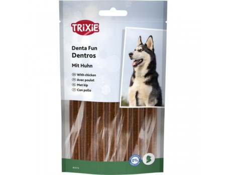 Ласощі для собак "Dentros" TRIXIE, свійський птах, 180 г /7 шт