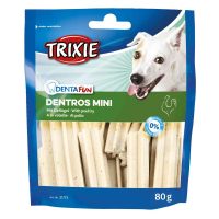 Жувальні міні палички для зубів із птицею "Dentros Mini" TRIXIE , 60 г
