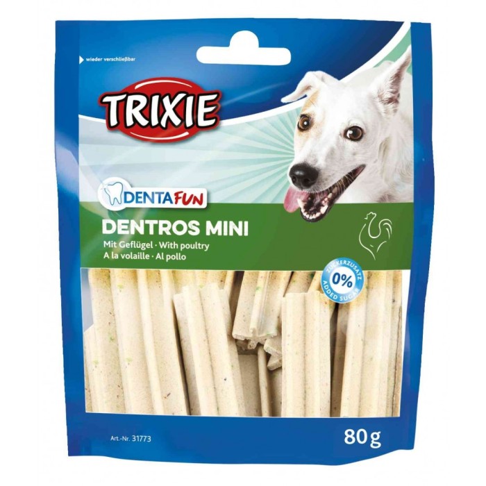Жувальні міні палички для зубів із птицею "Dentros Mini" TRIXIE , 60 г