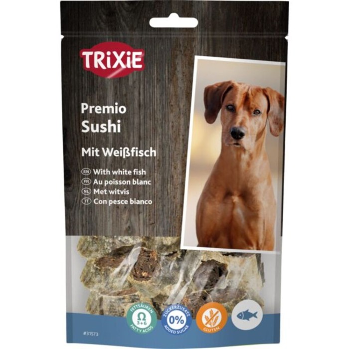 Лакомство для собак "Sushi Rolls" TRIXIE,  рыба,  100 г
