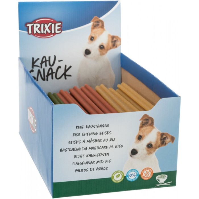 Жевательные рисовые палочки для собак TRIXIE,  23 см,  100 г / 40 шт.