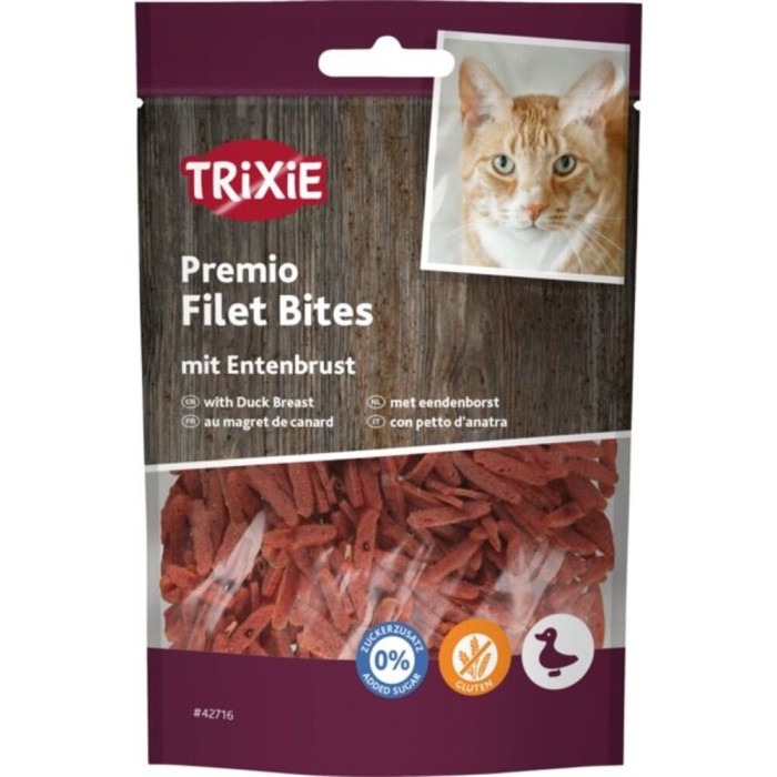 Шматочки качиного філе для котів TRIXIE - Premio, 50г