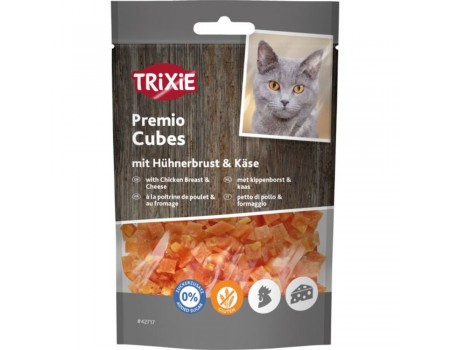 Сырные кубики для котов TRIXIE - Premio, курица с сыром, 50 г