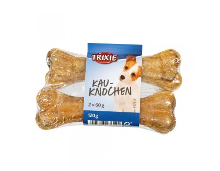 Косточка для собак TRIXIE с начинкой (бычий пенис) Вес: 60г, 12 см