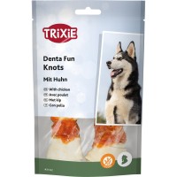 Кісточки з курячим філе для собак TRIXIE - Denta Fun, 11 см,