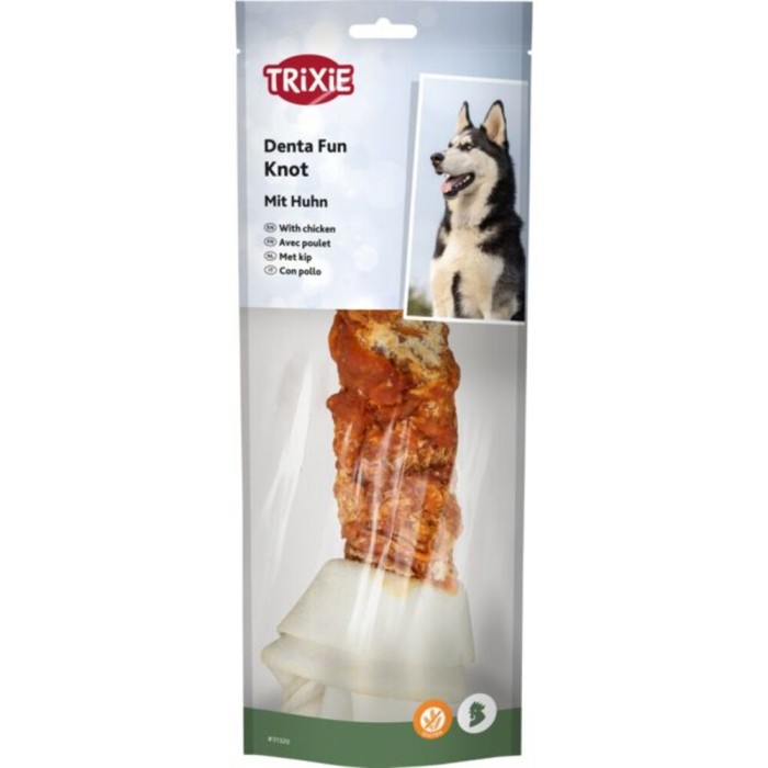Косточки с куриным филе для собак TRIXIE - Denta Fun ,  25см, 