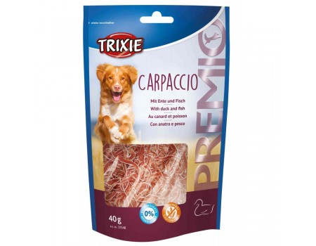 Лакомство для собак"Carpaccio" TRIXIE (утка+рыба)  40гр